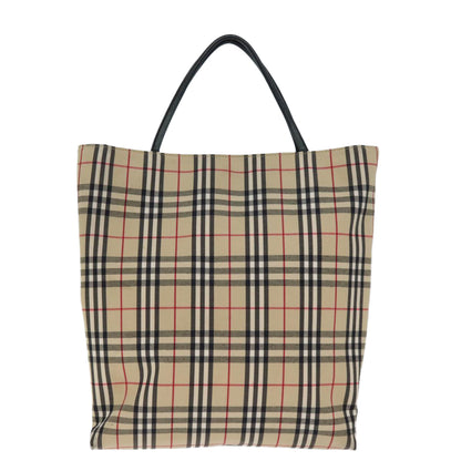 Burberry Nova Auth Nylon Beige Handbag