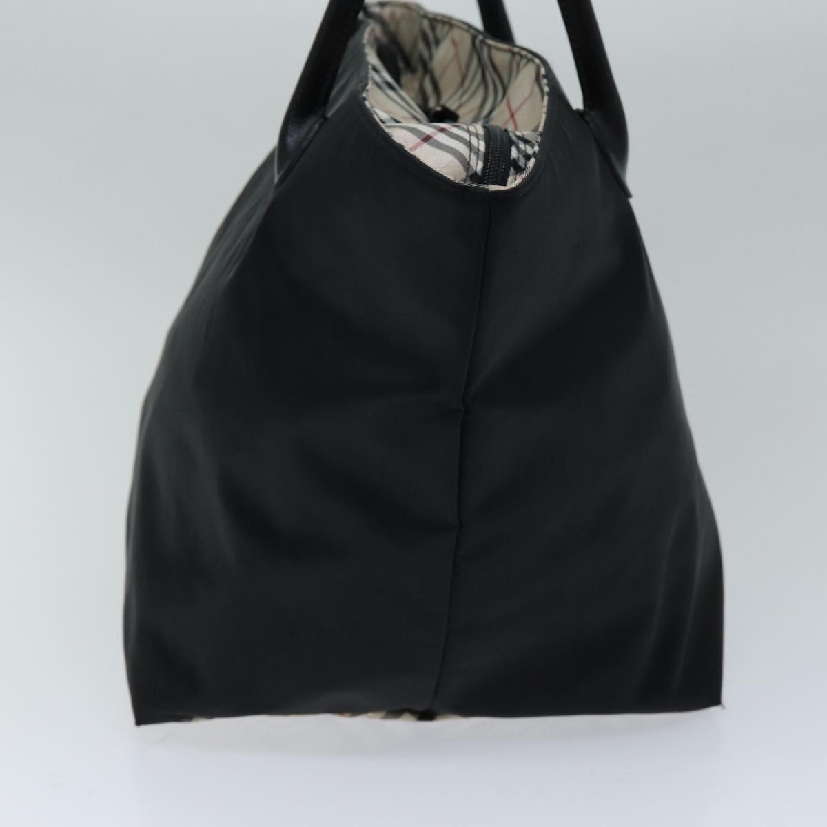 Burberry Nova Label Nylon Black Tote Bag Style 3