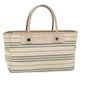 Burberry Auth Canvas Beige Handbag Style 2