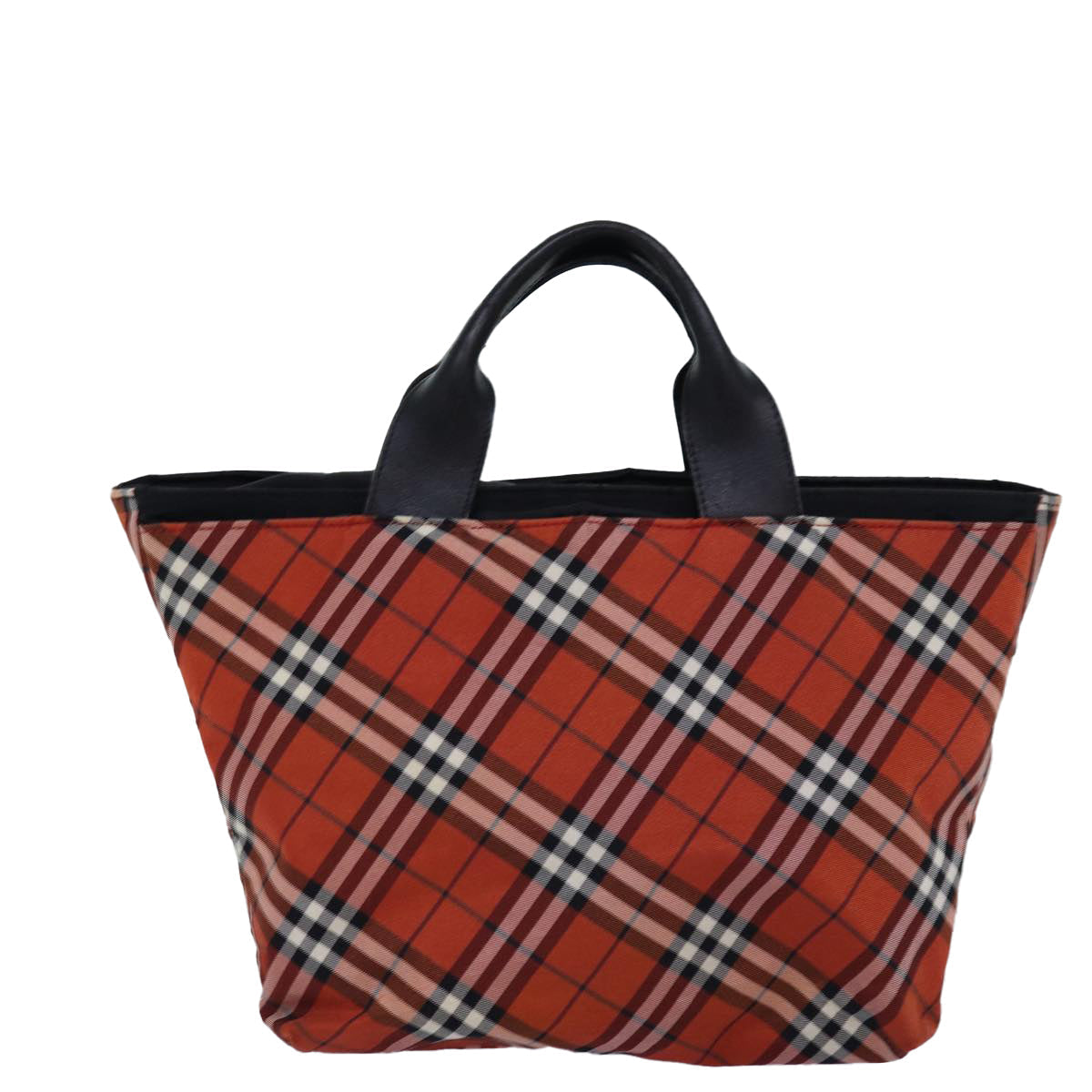 Burberry Nova Auth Nylon Red Handbag Style 3