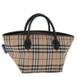 Burberry BurberrySs Nova Nylon Beige Handbag