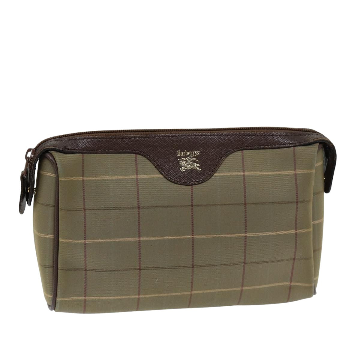 Burberry BURBERRYSs Nova Canvas Beige Clutch Bag Style 7