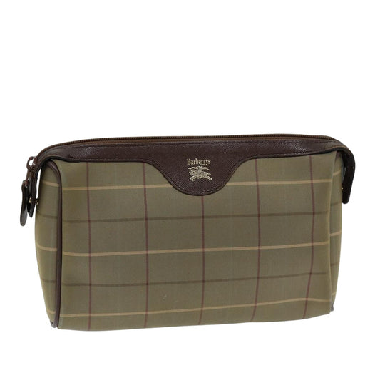 Burberry BURBERRYSs Nova Canvas Beige Clutch Bag Style 7