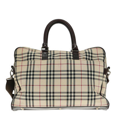 Burberry Nova Auth Canvas Beige Handbag Style 15