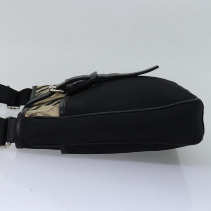 Burberry Nova Auth Nylon Black Shoulder Bag