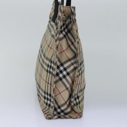 Burberry Nova Label Nylon Beige Handbag Style 4