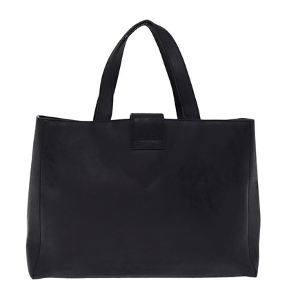 Luxury CELINE Hand Bag Leather Black 15278