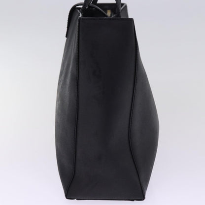 Luxury CELINE Hand Bag Leather Black 15278