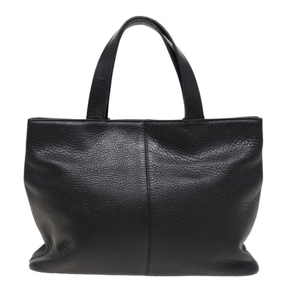 Burberry BurberrySs Auth Leather Black Handbag Style 3