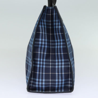 Burberry Nova Auth Nylon Blue Handbag
