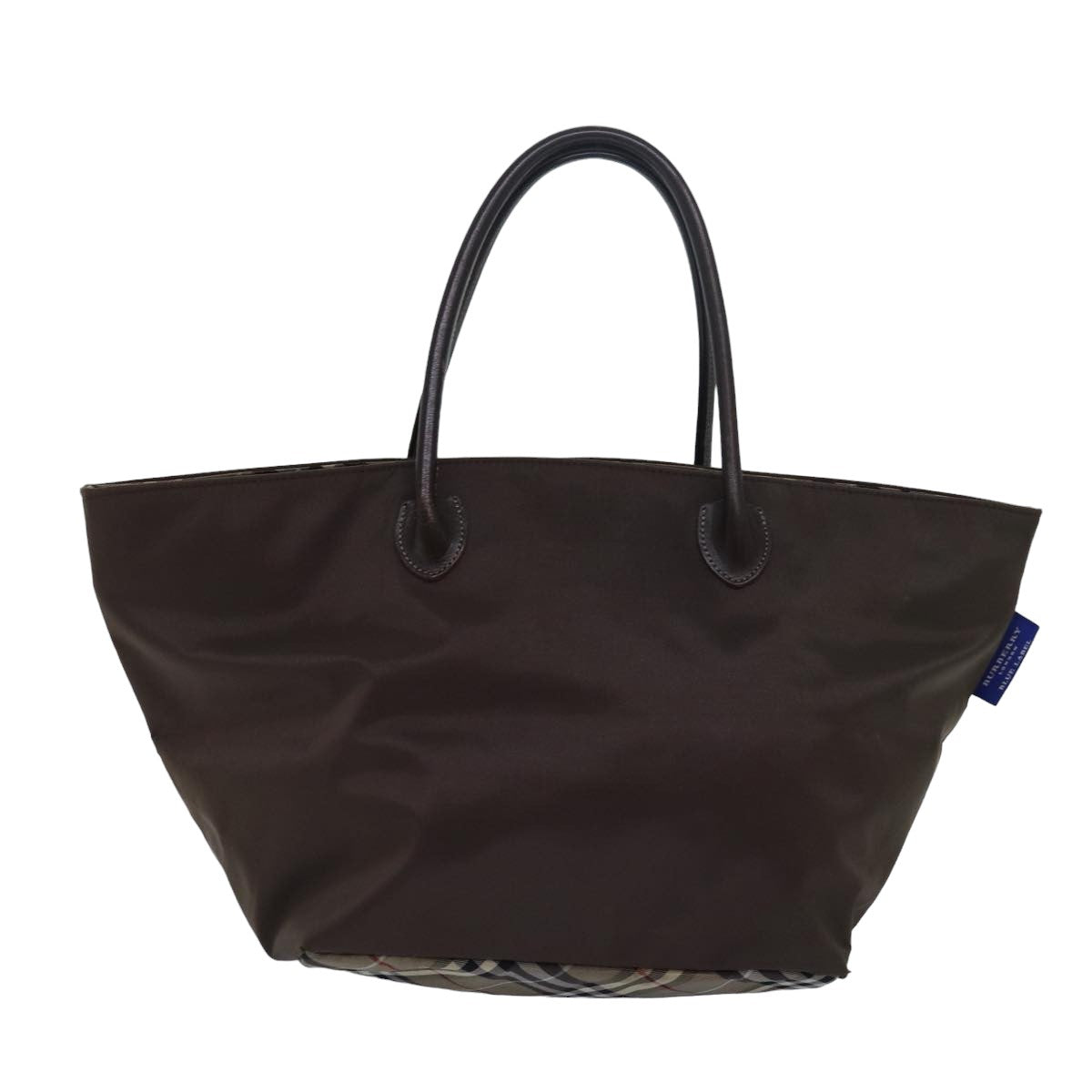 Burberry Nova Label Nylon Beige Tote Bag