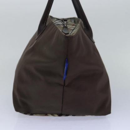 Burberry Nova Label Nylon Beige Tote Bag