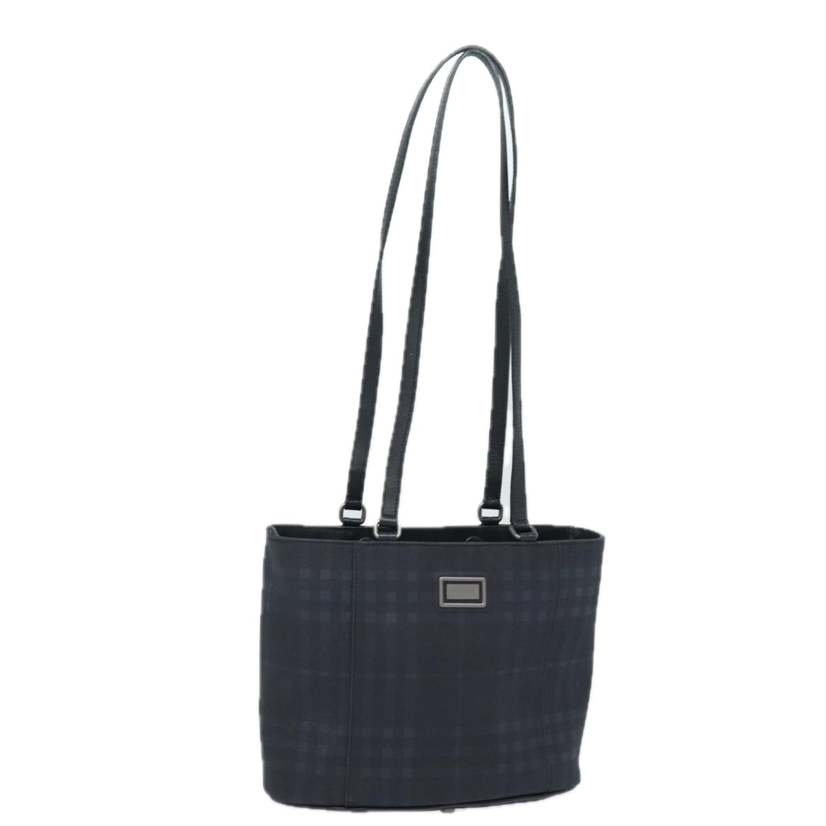 Burberry Nova Auth Leather Black Shoulder Bag Style 5