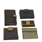 Luxury CELINE Macadam Canvas Wallet 5Set Brown Beige  15525