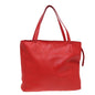 Luxury CELINE Tote Bag Leather Red 15628