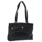 Luxury CELINE Tote Bag Leather Black 15635