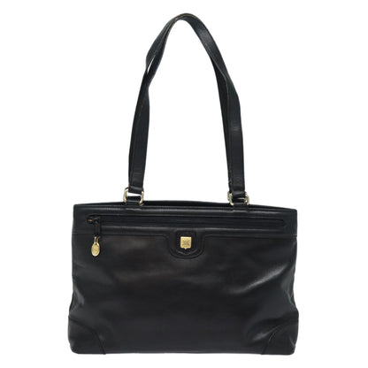 Luxury CELINE Tote Bag Leather Black 15635