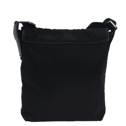 Burberry Auth Nylon Black Shoulder Bag Style 3