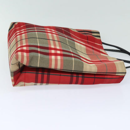Burberry Nova Auth Canvas Red Handbag Style 2
