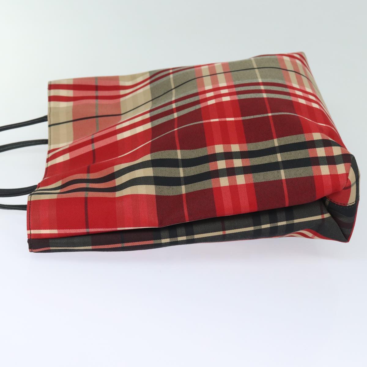 Burberry Nova Auth Canvas Red Handbag Style 2