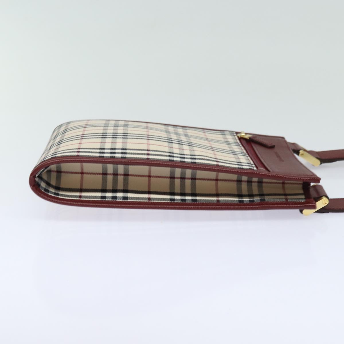 Burberry Nova Auth Canvas Beige Shoulder Bag Style 5