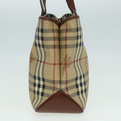 Burberry Nova Auth Leather Beige Handbag Style 4