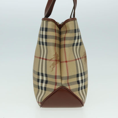 Burberry Nova Auth Leather Beige Handbag Style 4