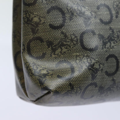 Luxury CELINE C Macadam Canvas Pouch Black 15889