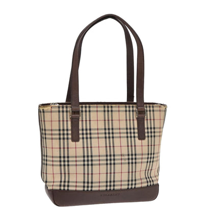 Burberry Nova Auth Canvas Beige Tote Bag Style 11