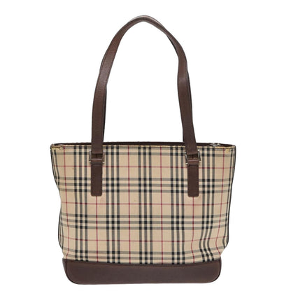 Burberry Nova Auth Canvas Beige Tote Bag Style 11