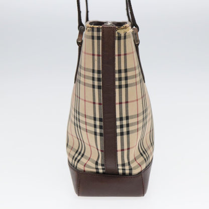 Burberry Nova Auth Canvas Beige Tote Bag Style 11