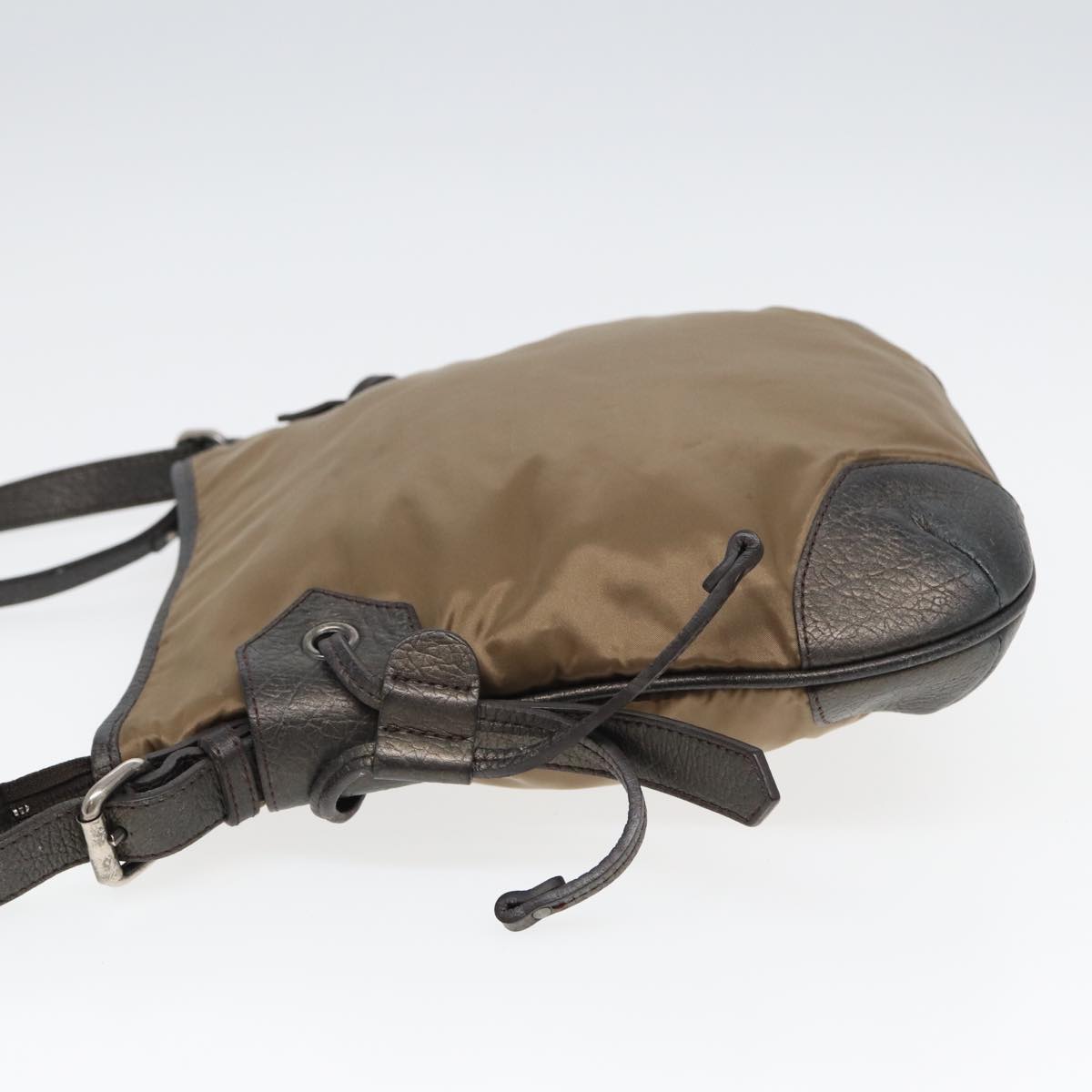 Burberry Auth Nylon Beige Shoulder Bag