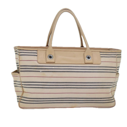 Burberry Nova Auth Canvas Beige Handbag Style 8