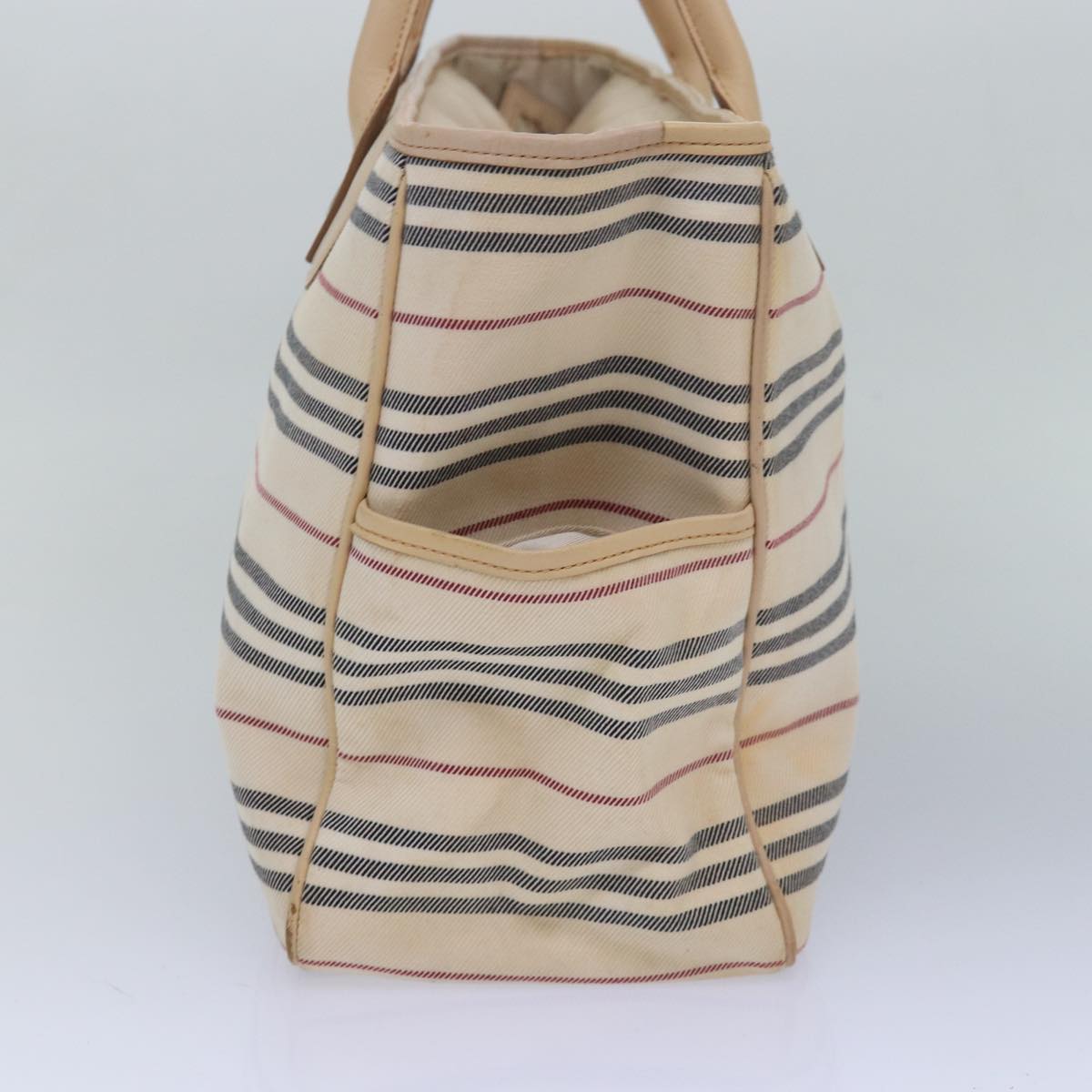 Burberry Nova Auth Canvas Beige Handbag Style 8