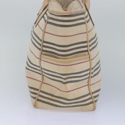 Burberry Nova Auth Canvas Beige Handbag Style 8