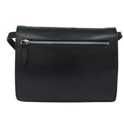 Burberry Nova Auth Leather Black Shoulder Bag Style 2