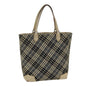 Burberry Nova Label Canvas Blue Tote Bag