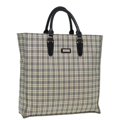 Burberry Nova Label Nylon Beige Handbag Style 12