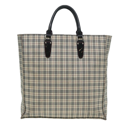 Burberry Nova Label Nylon Beige Handbag Style 12