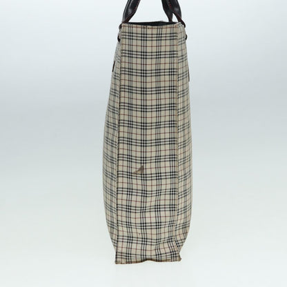 Burberry Nova Label Nylon Beige Handbag Style 12