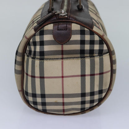 Burberry Nova Auth Canvas Beige Handbag Style 21