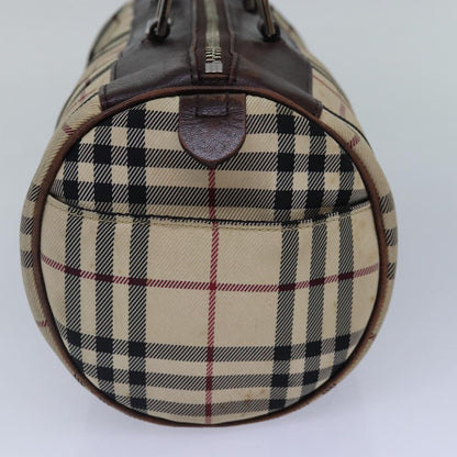 Burberry Nova Auth Canvas Beige Handbag Style 21