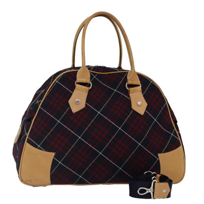 Burberry Nova Label Nylon Red Handbag