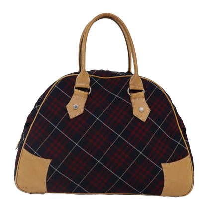 Burberry Nova Label Nylon Red Handbag