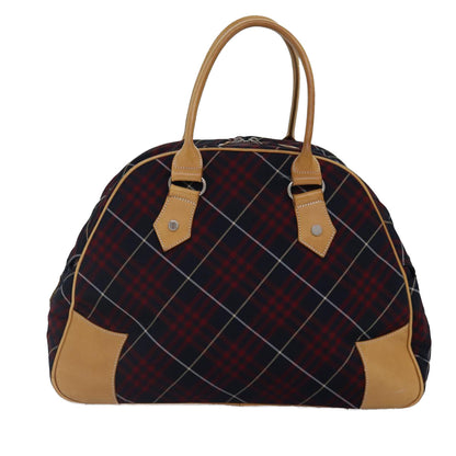 Burberry Nova Label Nylon Red Handbag