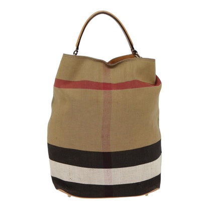 Burberry Nova Auth Canvas Beige Handbag