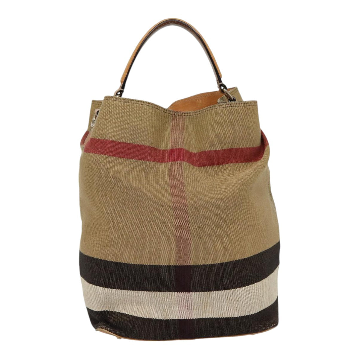 Burberry Nova Auth Canvas Beige Handbag