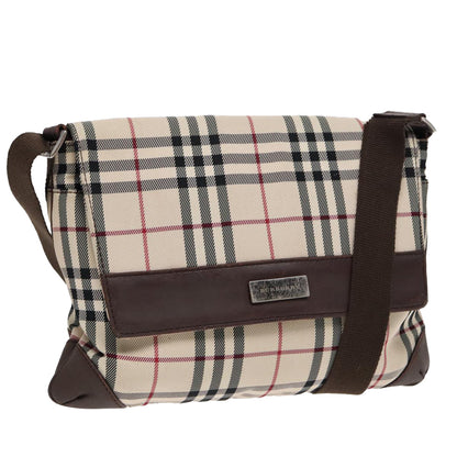 Burberry Nova Auth Nylon Beige Shoulder Bag Style 2