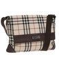 Burberry Nova Auth Nylon Beige Shoulder Bag Style 2