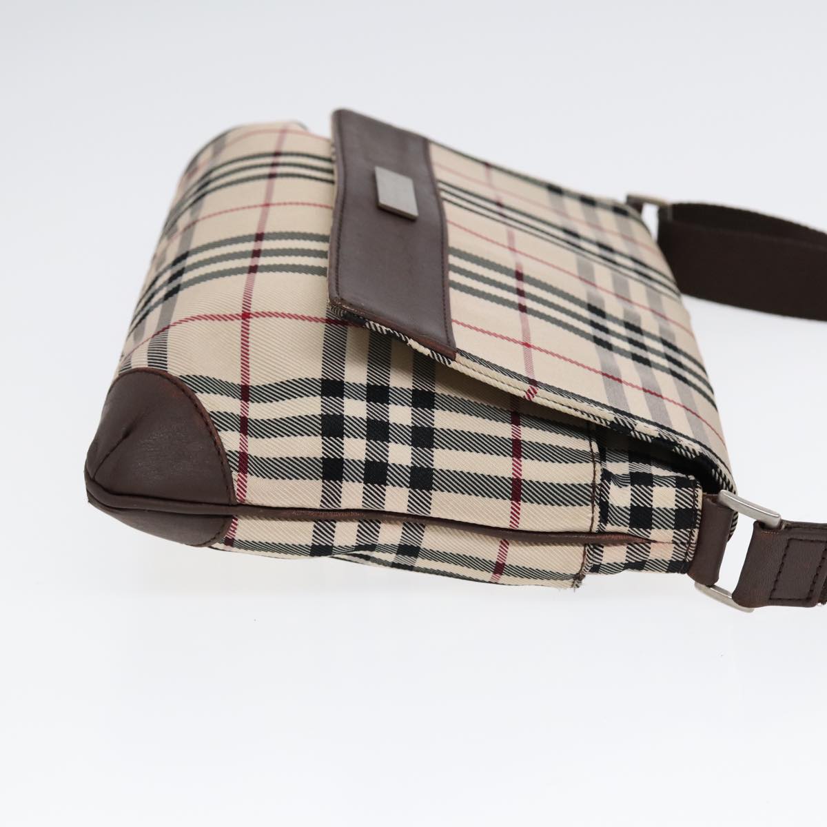 Burberry Nova Auth Nylon Beige Shoulder Bag Style 2